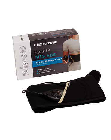 Пояс-миостимулятор для мышц пресса Biolift4 M13 ABS, Gezatone 5