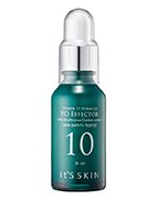 Сыворотка "Power 10 Formula PO Effector" успокаивающая, It's Skin, 30 мл Сыворотка "Power 10 Formula PO Effector" успокаивающая, It's Skin, 30 мл