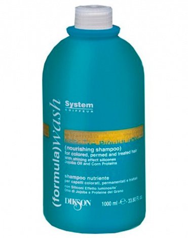 Шампунь для ухода за окрашенными поврежденными волосами Питательный Shampoo Wash Nourishing, Dikson 1