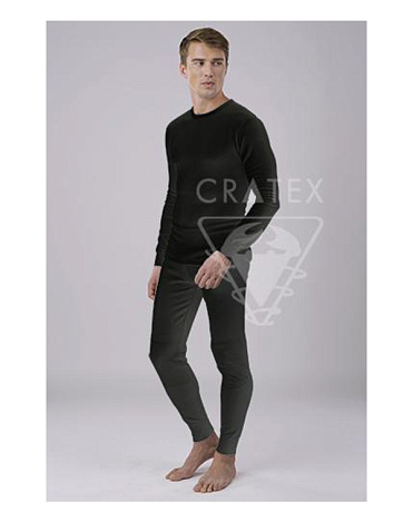 Термобельё мужское (цв. черный) р. XXL, CRATEX 2