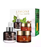 Набор Snail Repair Gold Set (Ampoule 25ml+24 Gold Cream 50ml), LIMONI