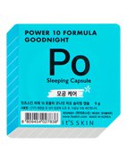 Ночная маска-капсула "Power 10 Formula Goodnight Po" сужающая поры, It's Skin, 5 г Ночная маска-капсула "Power 10 Formula Goodnight Po" сужающая поры, It's Skin, 5 г