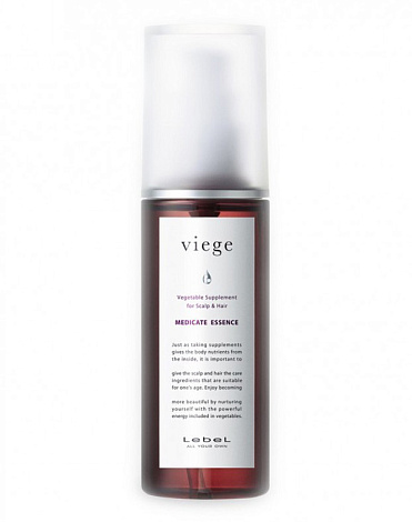 Эссенция для роста волос Viege Medicate Essence, Lebel, 100 мл  1