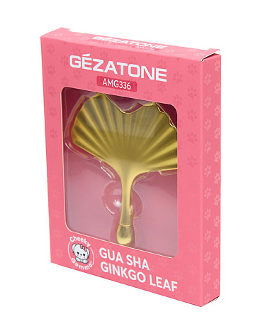 Массажер Гуаша для лица и шеи «Gua Sha Ginkgo Leaf AMG336», CHEEKY GEMMY, Gezatone 2