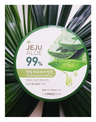 Успокаивающий гель для лица и тела Jeju Aloe Fresh Soothing Gel, The Face Shop, 300 мл 3