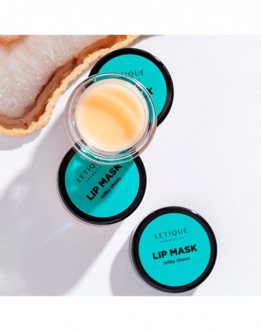 Маска для губ МОЛОЧНЫЙ ШОКОЛАД LIP MASK MILKY CHOCO, LETIQUE COSMETICS 2