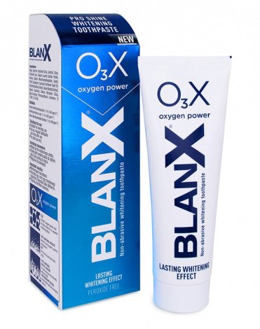Зубная паста отбеливающаяProfessional Toothpaste O3X, BlanX, 75 мл 1