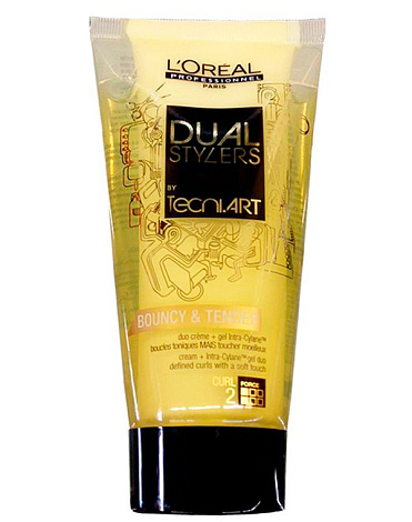 Крем-гель для создания локонов для вьющихся волос Dual Stylers Bouncy & Tender, Loreal 1