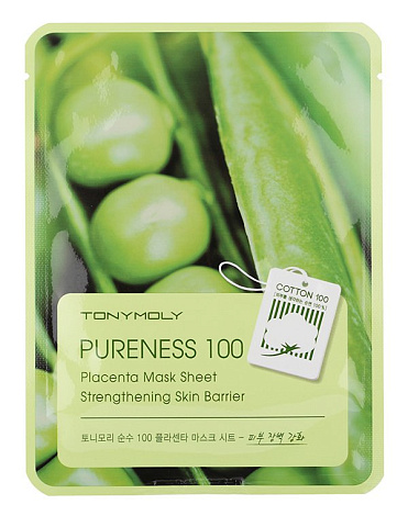 Тканевые маски Pureness 100 Mask Sheet, Tony Moly 3