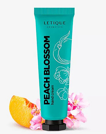 Крем для рук PEACH BLOSSOM, LETIQUE COSMETICS 1