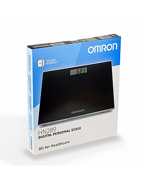 Весы персональные цифровые HN-289 (HN-289-EBK) черные, OMRON 3