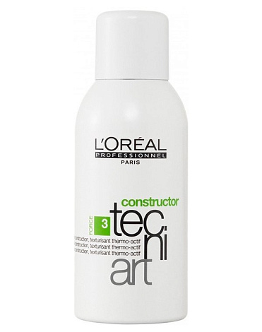 Моделирующий спрей для фена для естественной укладки 3 Hot Style Constructor, Loreal 1