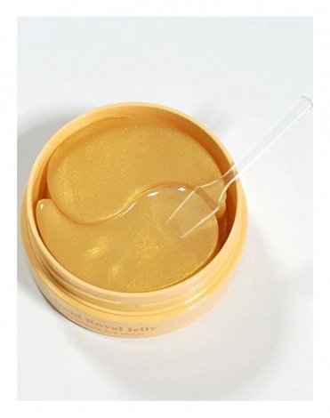 Патчи для век гидрогелевые Золото маточное молочко Royal Jelly Hydrogel eye Patch, Koelf, 60 шт 3