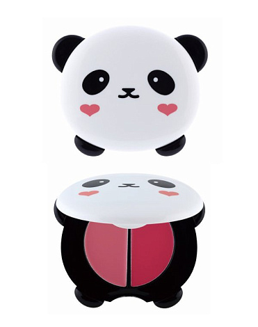 Кремовые румяна и помада для губ Panda's Dream Dual lip & cheeck, Tony Moly 2