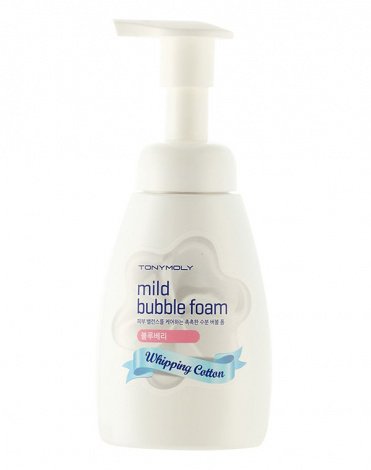 Очищающая пенка для лица Whipping Cotton Brightening Bubble Foam, Tony Moly 1