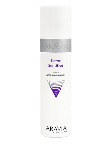 Тоник детоксицирующий Detox Sensitive ARAVIA Professional, 250 мл 1