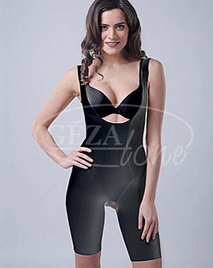 Корректир. белье Slim'n'Shape Bodysuit (комбидрес) Gezatone черн., р. XS  2