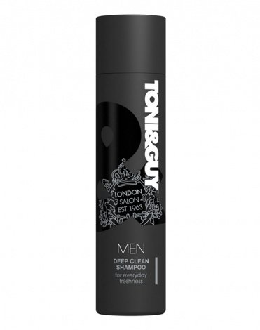 Шампунь глубокое очищение для мужчин Men Deep Clean Shampoo, Toni&Guy, 250 мл 1