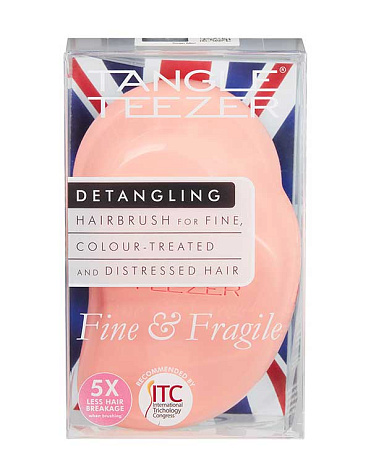 Расческа Tangle Teezer Fine & Fragile Peach Sky 7