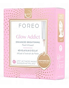 Улучшенная осветляющая маска для лица Glow Addict Mask, Foreo, 6 шт х 6 г