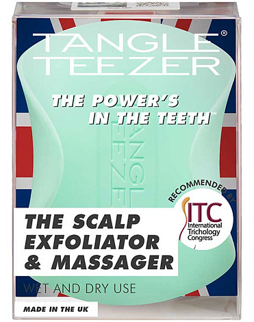 Щетка для массажа головы Tangle Teezer The Scalp Exfoliator and Massager Mint Green Whisper 6