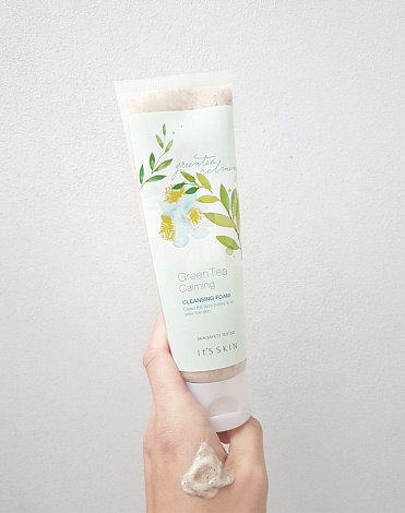 Успокаивающая очищающая пенка "Green Tea", It's Skin, 150 мл 2