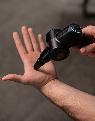 Перкуссионный массажер для тела и лица REBIVE EX FIT, MYTREX 14