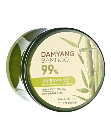 Освежающий гель с экстрактом бамбука Damyang Bamboo Fresh Soothing Gel, The Face Shop, 300 мл 1