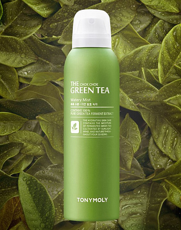 Мист для лица с экстрактом зеленого чая The ChokChok Green Tea Watery Mist 50, Tony Moly 2
