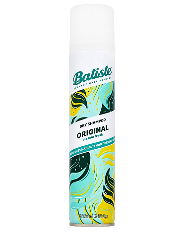 Сухой шампунь для волос Batiste ORIGINAL Classic Fresh, 200 мл 1