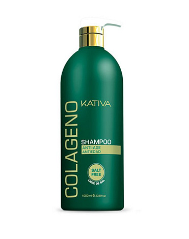 Коллагеновый шампунь для всех типов волос COLAGENO, Kativa, 1000 мл 1