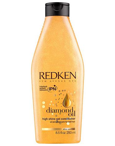 Кондиционер обогащенный маслами для тонких волос Diamond Oil High Shine, Redken, 250 мл 1