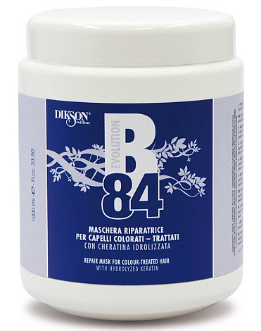 Восстанавливающая маска для окрашенных волос B84 Repair Mask For Colour-Treated Hair, Dikson 1