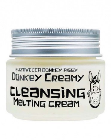Крем для лица на основе ослиного молока Donkey Creamy Cleansing Melting Cream Elizavecca, 100 г 1