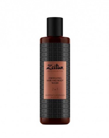 Набор для мужчин "Свежесть 24": очищ гель волос тела,гель-скраб душа,гель умывания,дезодорант Zeitun 5