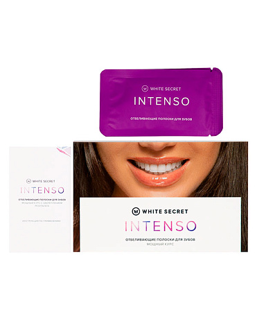 Отбеливающие полоски Intenso 14 саше White Secret 2