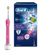 Электрическая зубная щетка Braun Oral-B Professional 500/D16.513.U 3D White Pink Электрическая зубная щетка Braun Oral-B Professional 500/D16.513.U 3D White Pink