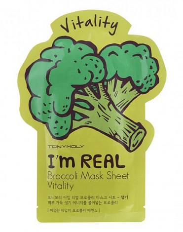 Тканевые маски I'm Real Mask Sheet, Tony Moly 6