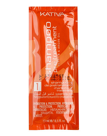 Кератин. выпрямление и восстан. волос с маслом Арганы KERATINA, Kativa 3