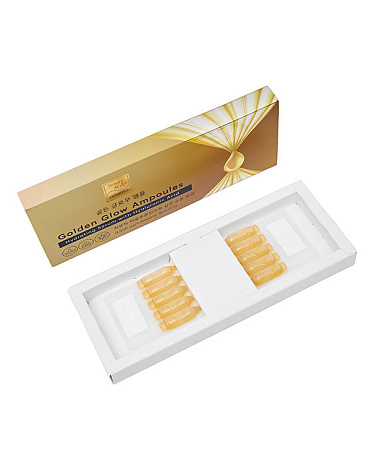 Увлажняющая сыворотка с гиалуроновой кислотой «Golden Glow Ampoules», Beauty Style, 1,5 мл*10 шт 7