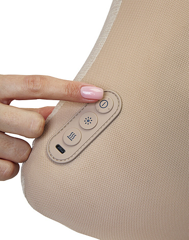 Массажная подушка беспроводная Coffee Cream AMG406, Gezatone 5