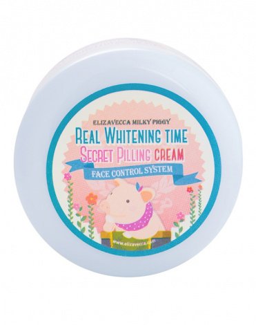 Пилинг-крем для лица Milky Piggy Real Whitening Time Secret Pilling Cream Elizavecca, 100 мл 3