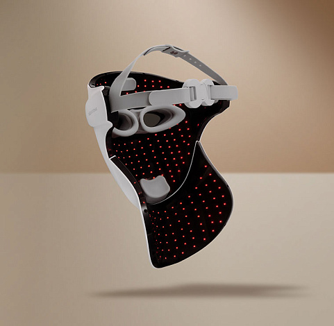 Светодиодная беспроводная LED маска для омоложения кожи лица и шеи m 1040 Gezatone 20