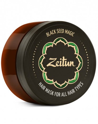 Маска многофункциональная "Магия черного тмина"для всех типов волос с маслом дамасского тмина Zeitun 1