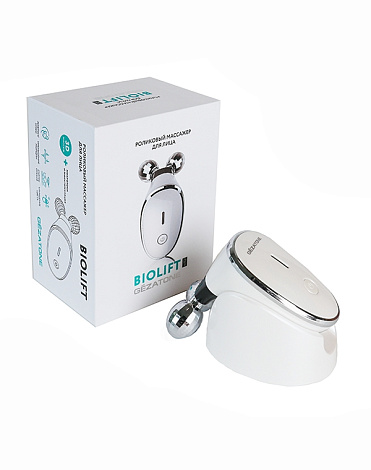 Роликовый массажер миостимулятор – микротоки для лица Biolift m101 Gezatone - распродажа 6
