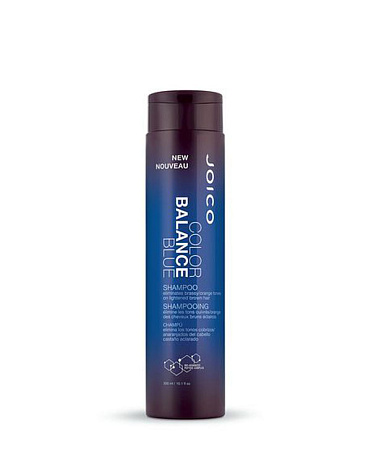 Шампунь тонирующий для поддержания холодных оттенков Color Balance Blue Shampoo JOICO 1