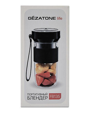 Блендер портативный беспроводной 60W FB135, Gezatone 5