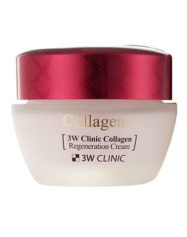 Лифтинг Крем для кожи лица "Коллаген Регенерир" Collagen Regeneration Cream, 3W Clinic, 60 мл 1