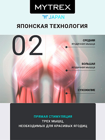 Премиальный миостимулятор для ягодиц AQUALIFT MYTREX 6