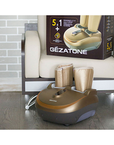 Массажер для ног с функцией прессотерапии Sky Step 4 в 1 AMG 719, Gezatone 10